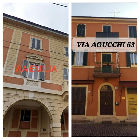 Via Agucchi & Via Emilia Apartments بولونيا المظهر الخارجي الصورة